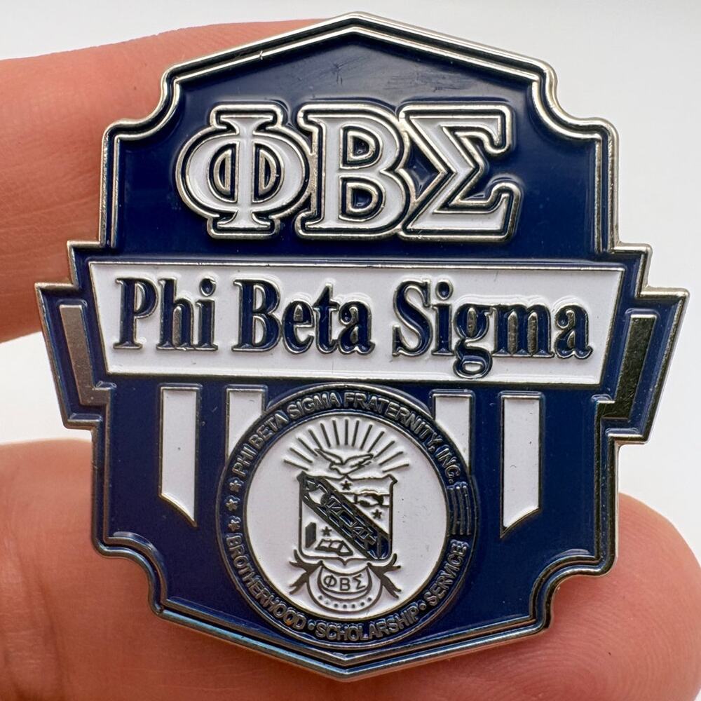 Phi Beta Sigma Fraternity Pin